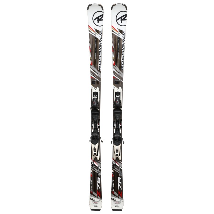 Esquís Rossignol Zenith Z76 Aramild Basalt + fijaciones