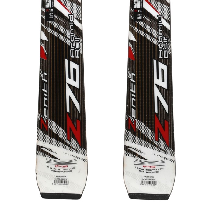 Esquís Rossignol Zenith Z76 Aramild Basalt + fijaciones