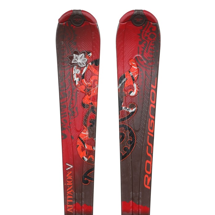 Ski occasion Rossignol Attraxion V + fixation Qualité A