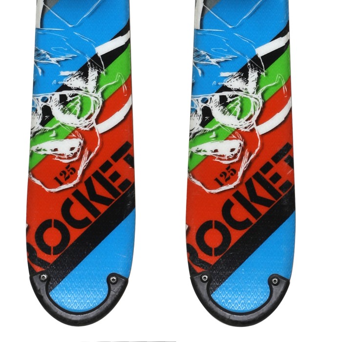 Ski occasion junior Tecnopro Firefly Rocket + fixations Qualité A