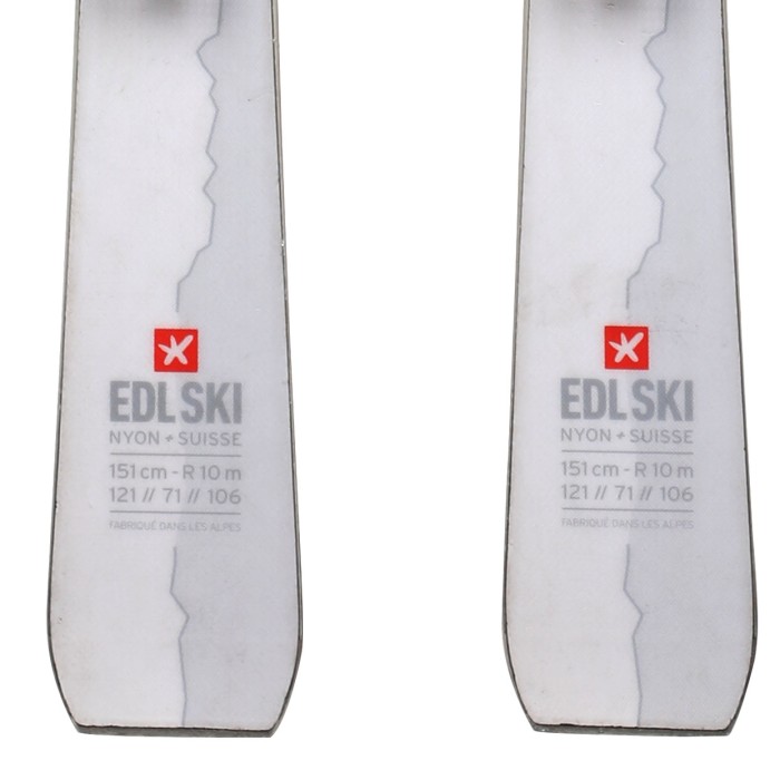 Ski occasion EDL WEISS + fixations Qualité B