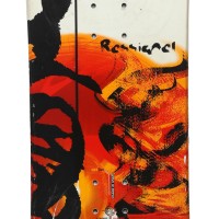 Snowboard occasion junior Rossignol R Jr + fixations coque Qualité B