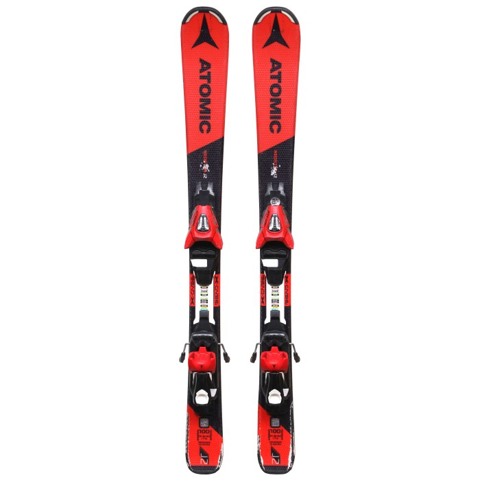 Esquí junior usado Atomic Redster J2 + fijaciones