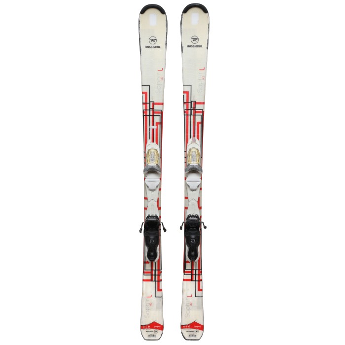 Ski occasion Rossignol Saphir L + fixations - Qualité C
