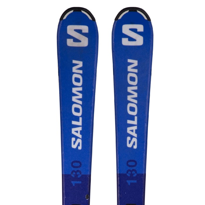 Ski occasion junior Salomon S Race JR + fixations - Qualité B