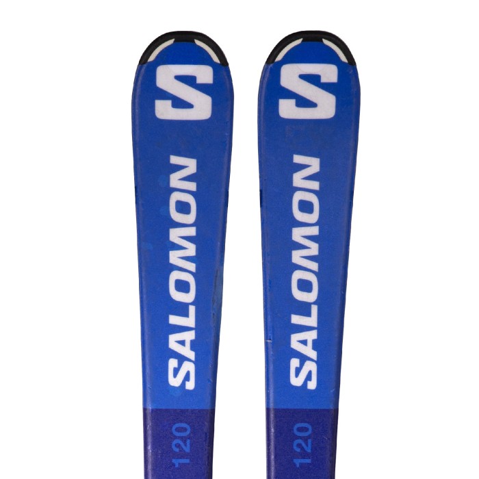 Ski occasion junior Salomon S Race JR + fixations - Qualité C