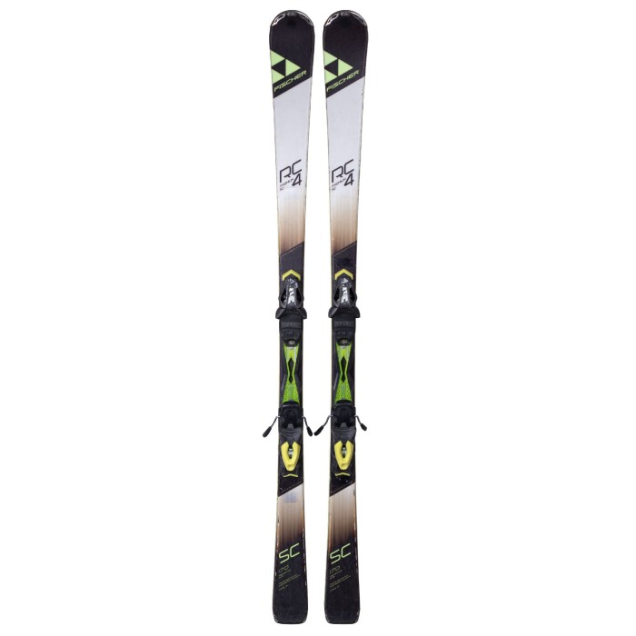 Ski occasion Fischer RC4 Premium SC + fixations - Qualité B