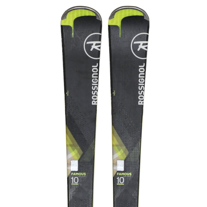 Ski Rossignol Famous 10 + bindings - Quality A
