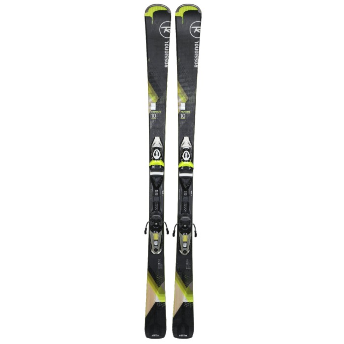 Ski Rossignol Famous 10 + bindings - Quality A