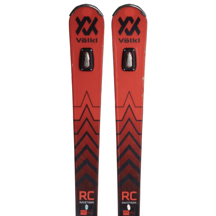 Ski occasion Volkl Racetiger RC + fixations - Qualité B