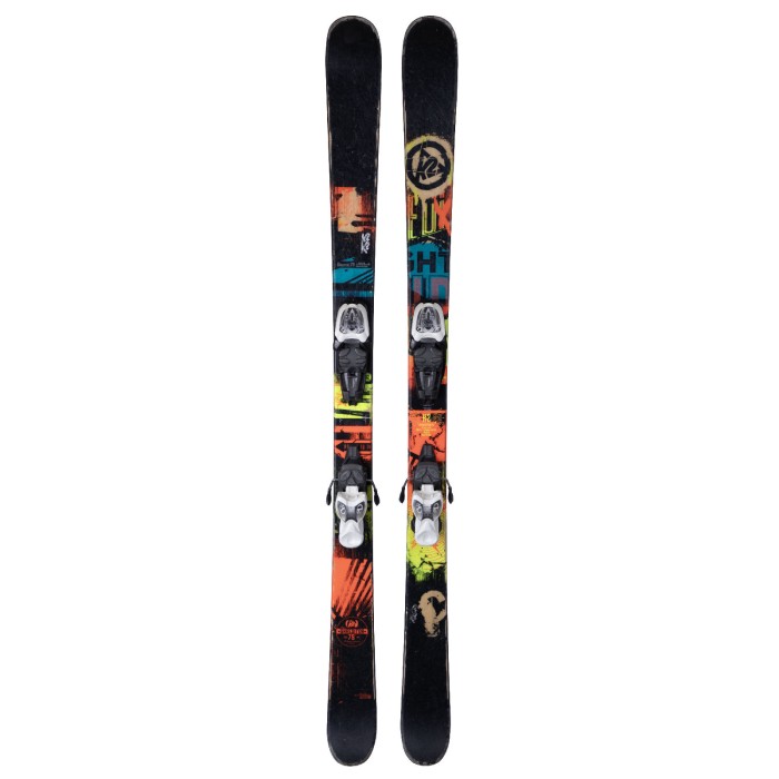 Ski occasion junior K2 Shreditor 75 + fixations - Qualité B
