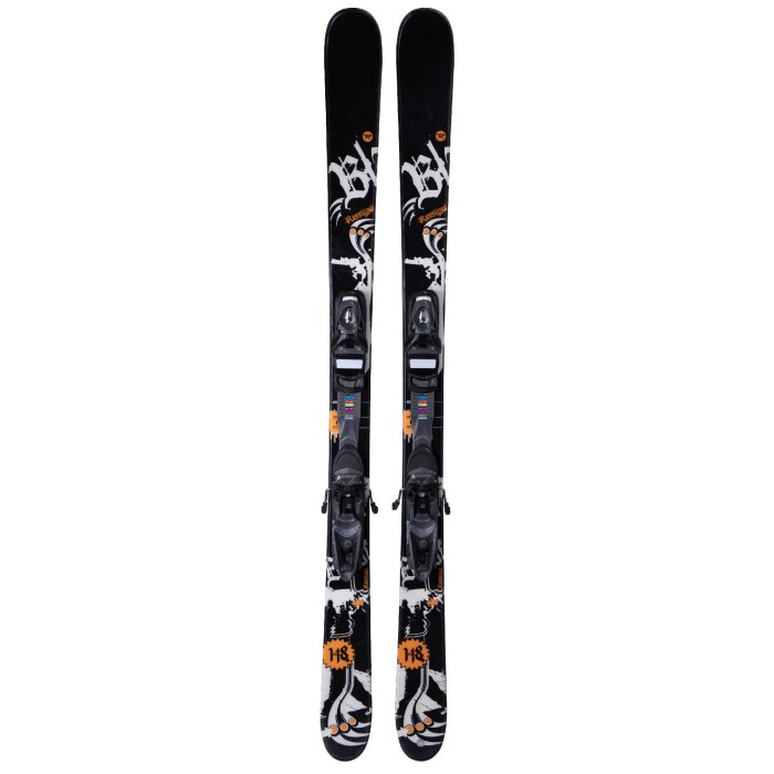 Ski occasion junior Rossignol Blast + fixations - Qualité A