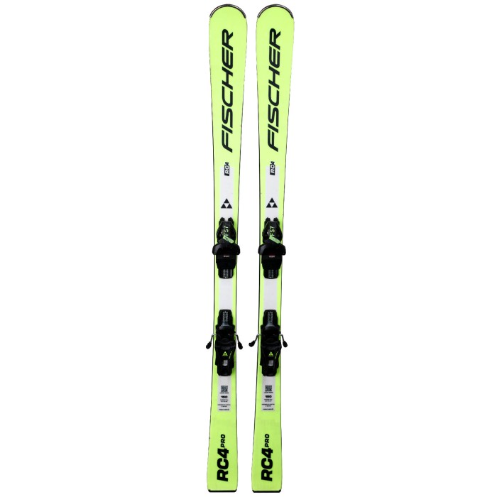 Ski junior Fischer RC4 Pro + bindings - Quality B