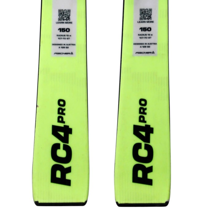 Ski junior Fischer RC4 Pro + bindings - Quality B