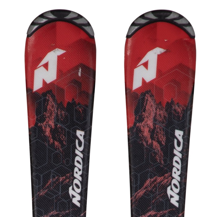 Ski junior Nordica Team Navigator + bindung - Qualität A