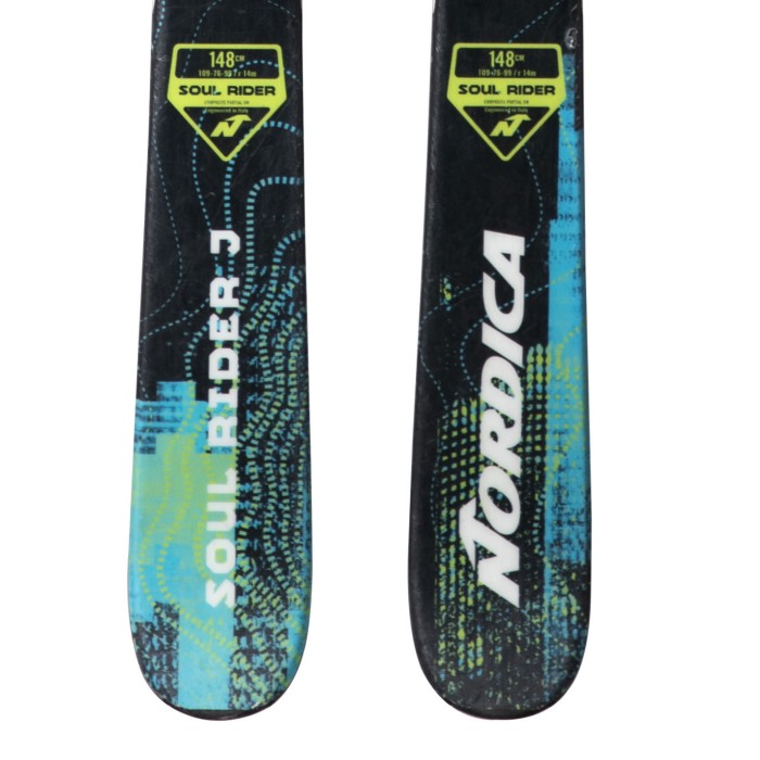Sci junior Nordica Soul Rider J + attacchi - Qualità B