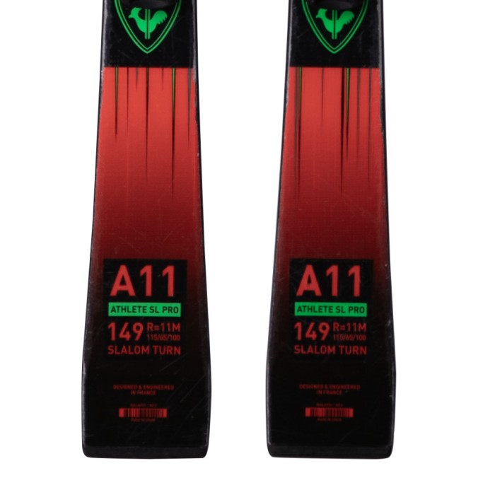 Ski occasion junior Rossignol Hero Athlete SL PRO + fixations - Qualité B
