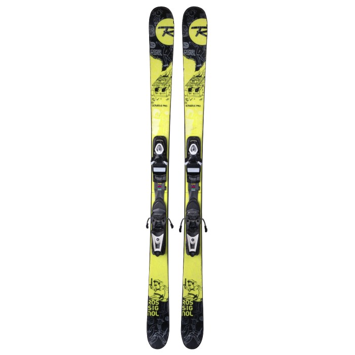 Ski Rossignol Scratch Pro + Bindings - Quality B