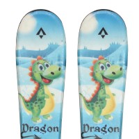 Ski Tecnopro Dragon Boy + bindings - Quality A