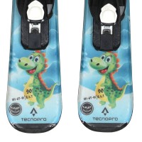 Ski Tecnopro Dragon Boy + bindings - Quality A