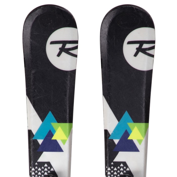 Ski occasion junior Rossignol P Carv + fixations - Qualité A