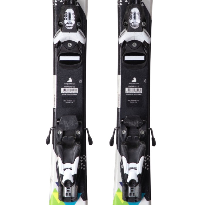 Ski occasion junior Rossignol P Carv + fixations - Qualité A