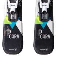 Ski occasion junior Rossignol P Carv + fixations - Qualité A