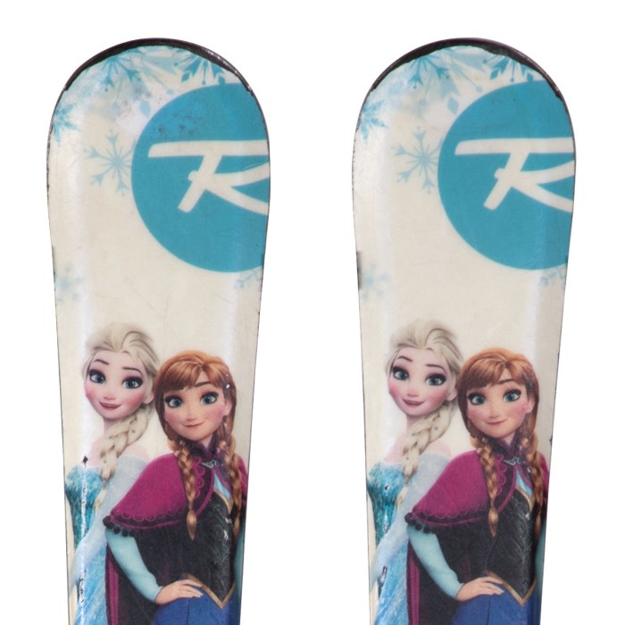 Sci junior Rossignol Frozen + attacchi - Qualità B
