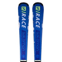 Ski occasion junior Salomon S Race SL FIS + fixations - Qualité C