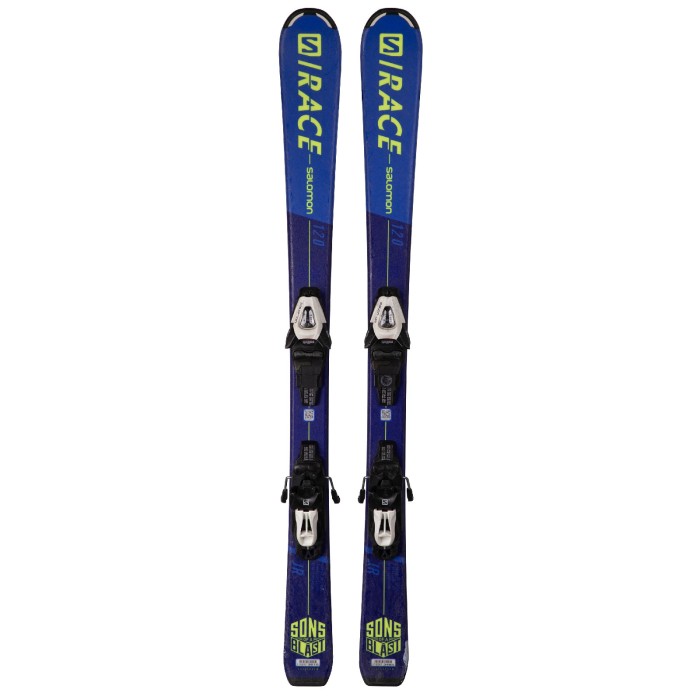 Ski Salomon S Race Jr + bindings - Quality B