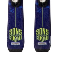 Ski Salomon S Race Jr + bindung - Qualität B