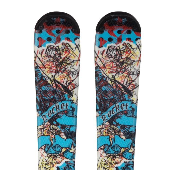 Mini Ski Tecnopro Rocket + bindings - Quality A