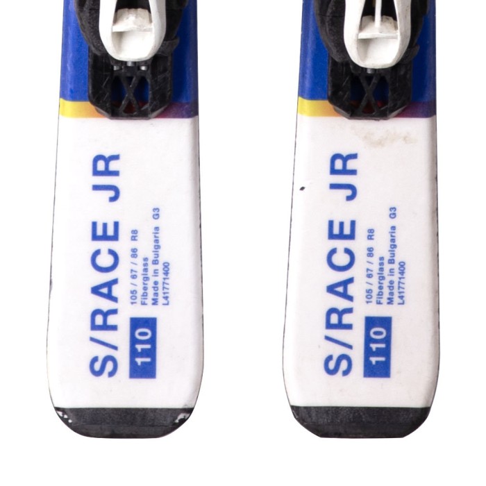 Ski occasion junior Salomon S Race JR + fixations - Qualité A