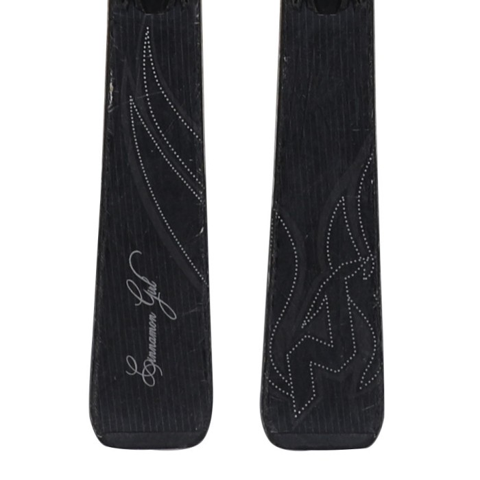 Ski occasion Nordica Cinnamon Girl + fixations - Qualité B