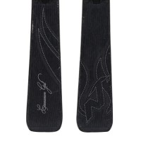 Ski occasion Nordica Cinnamon Girl + fixations - Qualité B