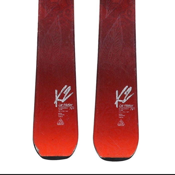 Ski K2 Luv Machine 74 Ti + bindings - Quality B