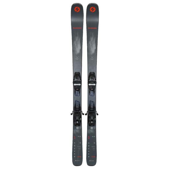 Ski occasion Blizzard Brahma 82 SP + fixations - Qualité B