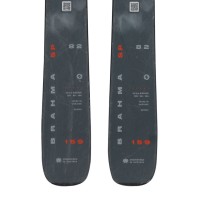 Ski occasion Blizzard Brahma 82 SP + fixations - Qualité B