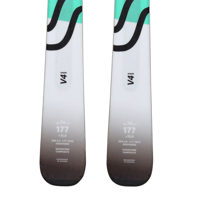 Ski Head Shape V4 + bindings - Quality B