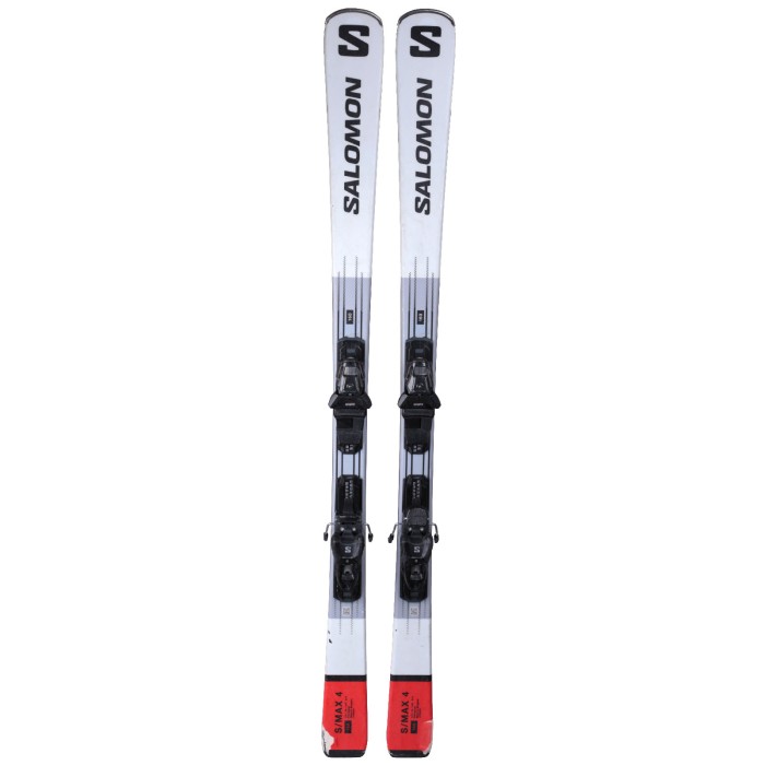 Ski occasion Salomon S Max 4 + fixations - Qualité C