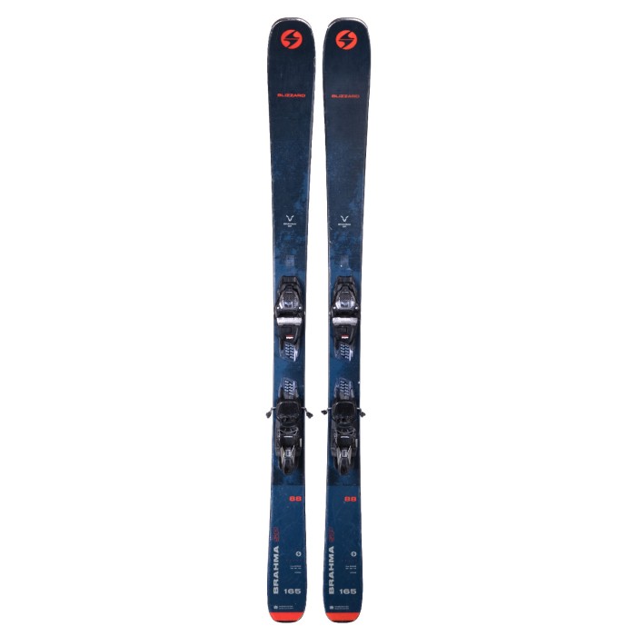 Esquís usados Blizzard Brahma 88 SP + fijaciones - Calidad B