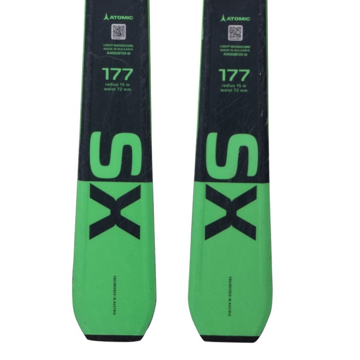 Sci usato Atomic Redster SX + attacchi - Qualità A