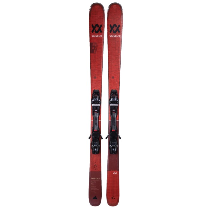 Esquís usados Volkl Blaze 86 + fijaciones - Calidad C