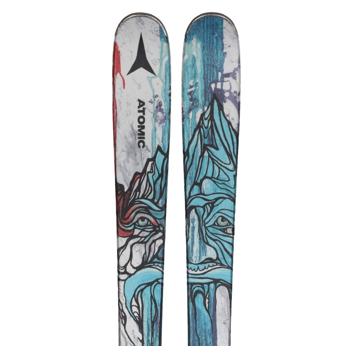 Ski Atomic Bent 85 + bindings - Quality A