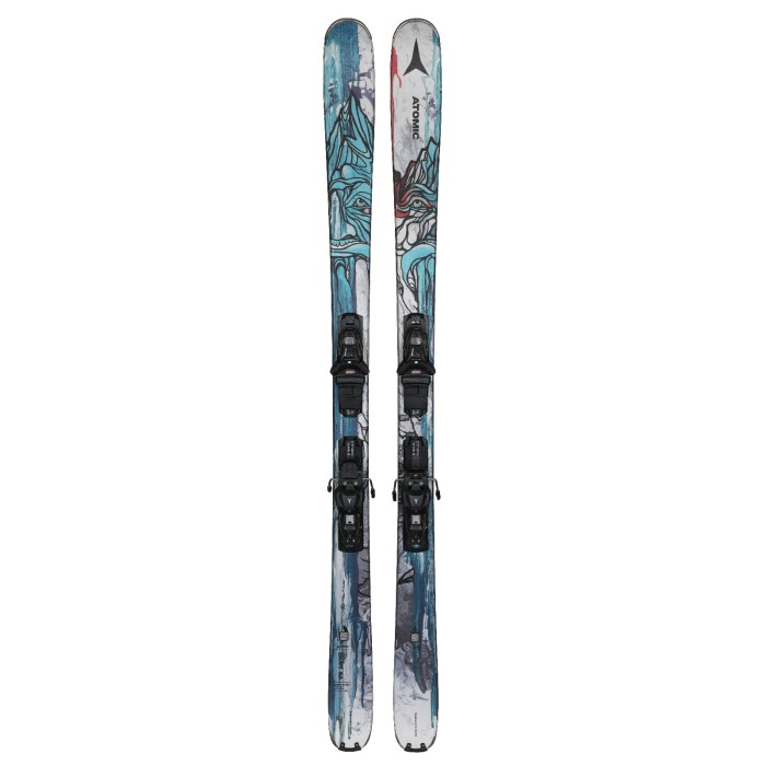 Ski Atomic Bent 85 + bindings - Quality B