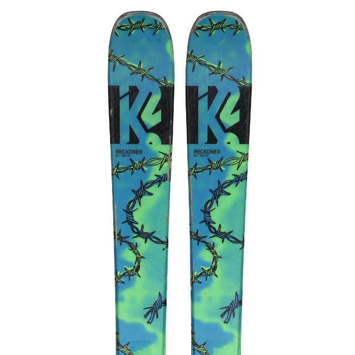Sci K2 Reckoner 92 + attacchi - Qualità B