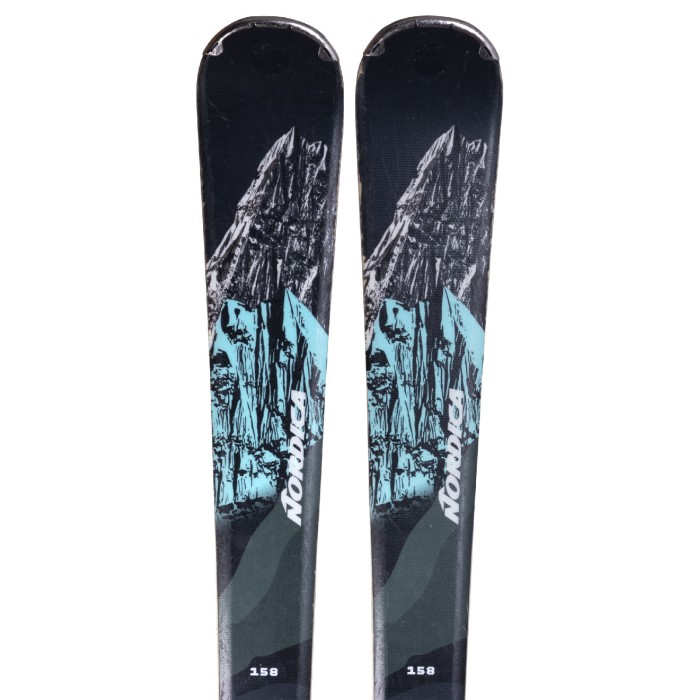 Ski occasion Nordica Alldrive 82 W + fixations - Qualité A