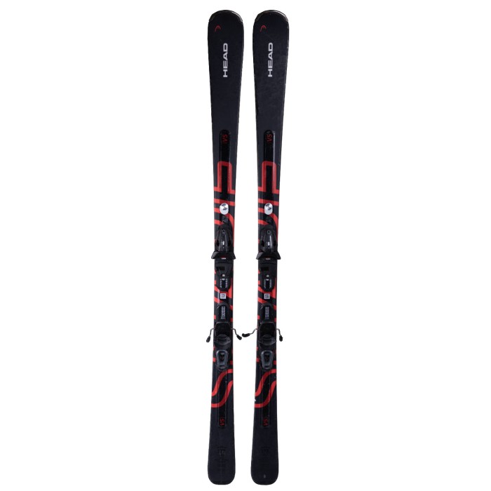 Ski Head Shape V5 + bindings - Quality B
