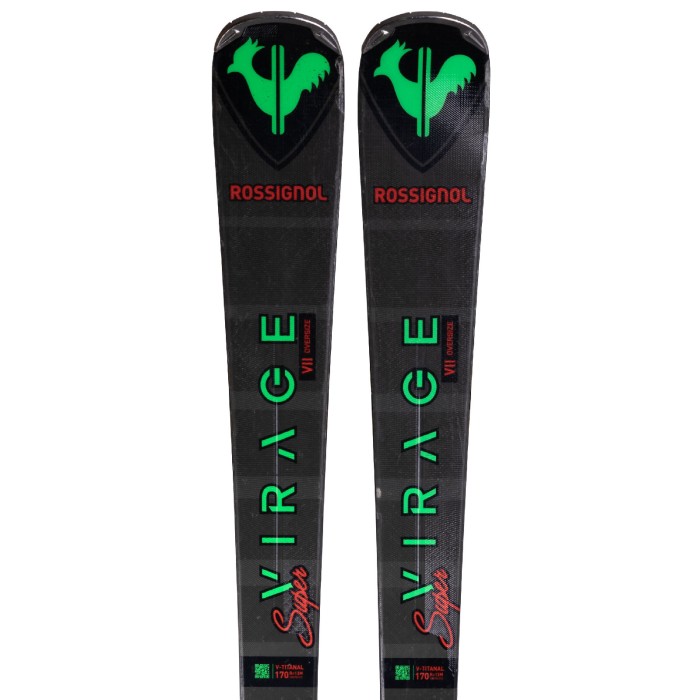 Ski Rossignol Super Virage VII + bindings - Quality B