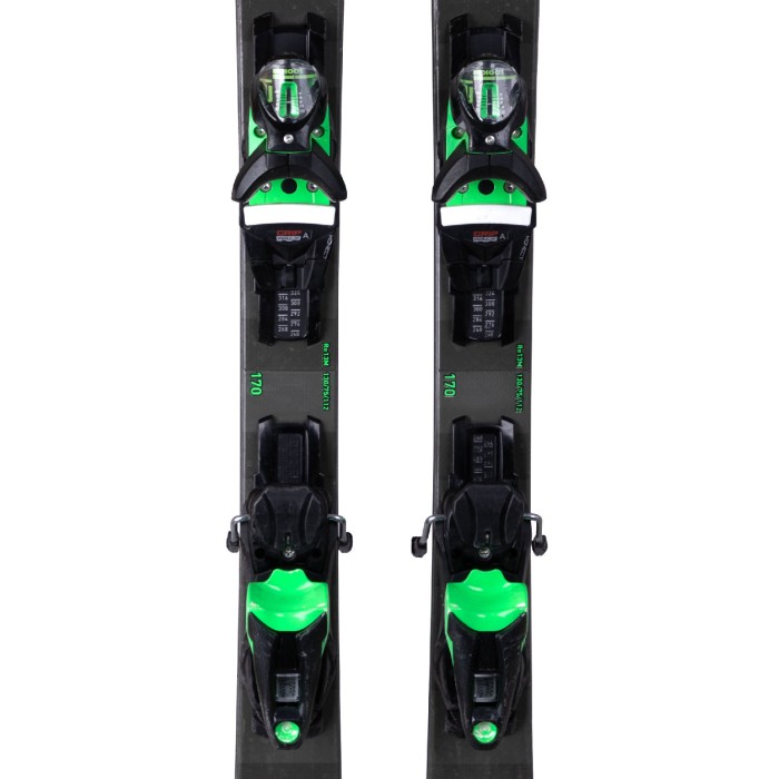 Ski occasion Rossignol Super Virage VII + fixations - Qualité B